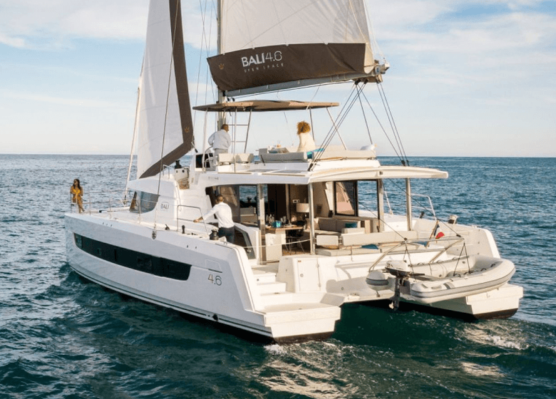 Charter Ibiza Catamaran Bali 4.6 week charter