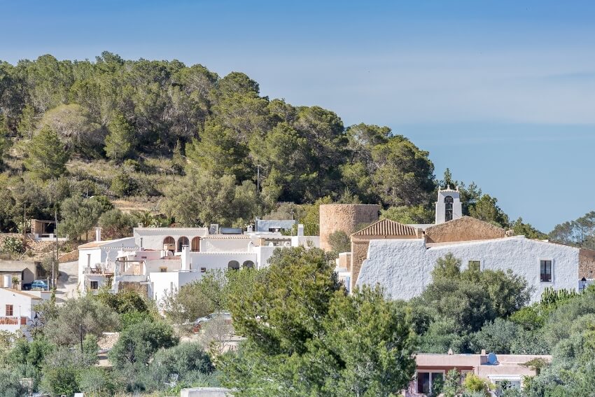San Agusti d es vedra pueblos de Ibiza
