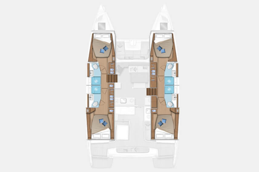 lagoon 46 sketch cockpit
