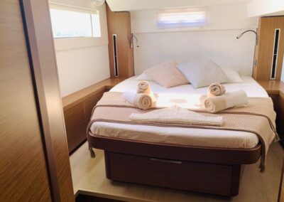 Catamaran double room with bathroom