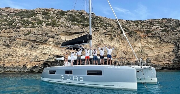 Catamaran with the family Ibiza July 2020